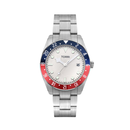 Men Elio Silver Watch