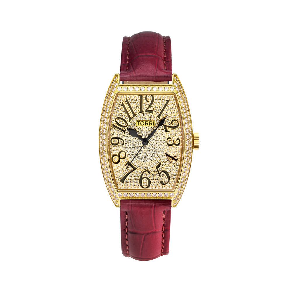 Women Picasso Red  Watch