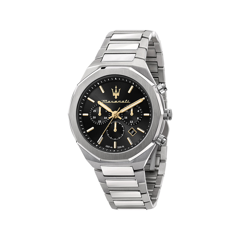 Men Stile Silver Watch