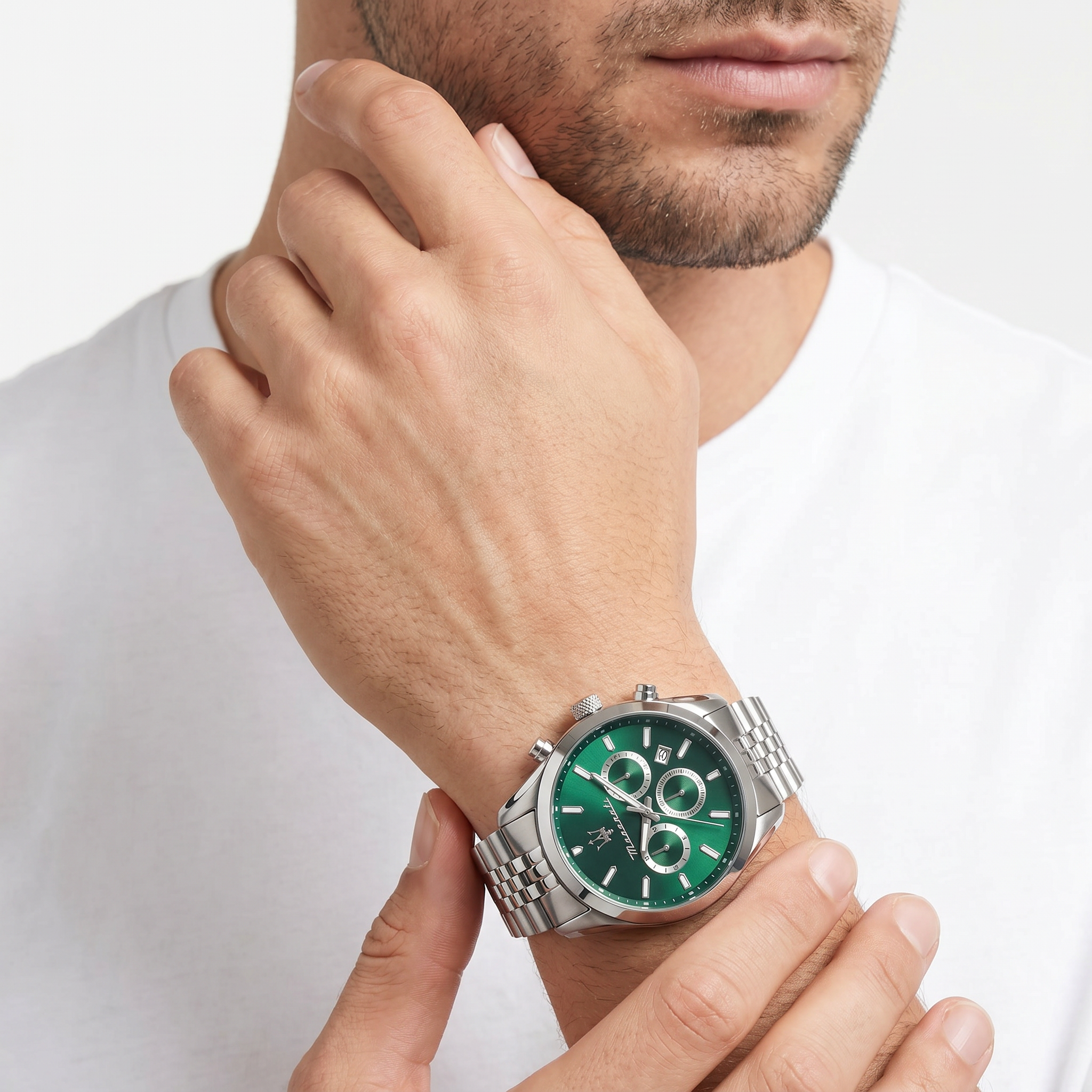 Men Attrazione Green Watch