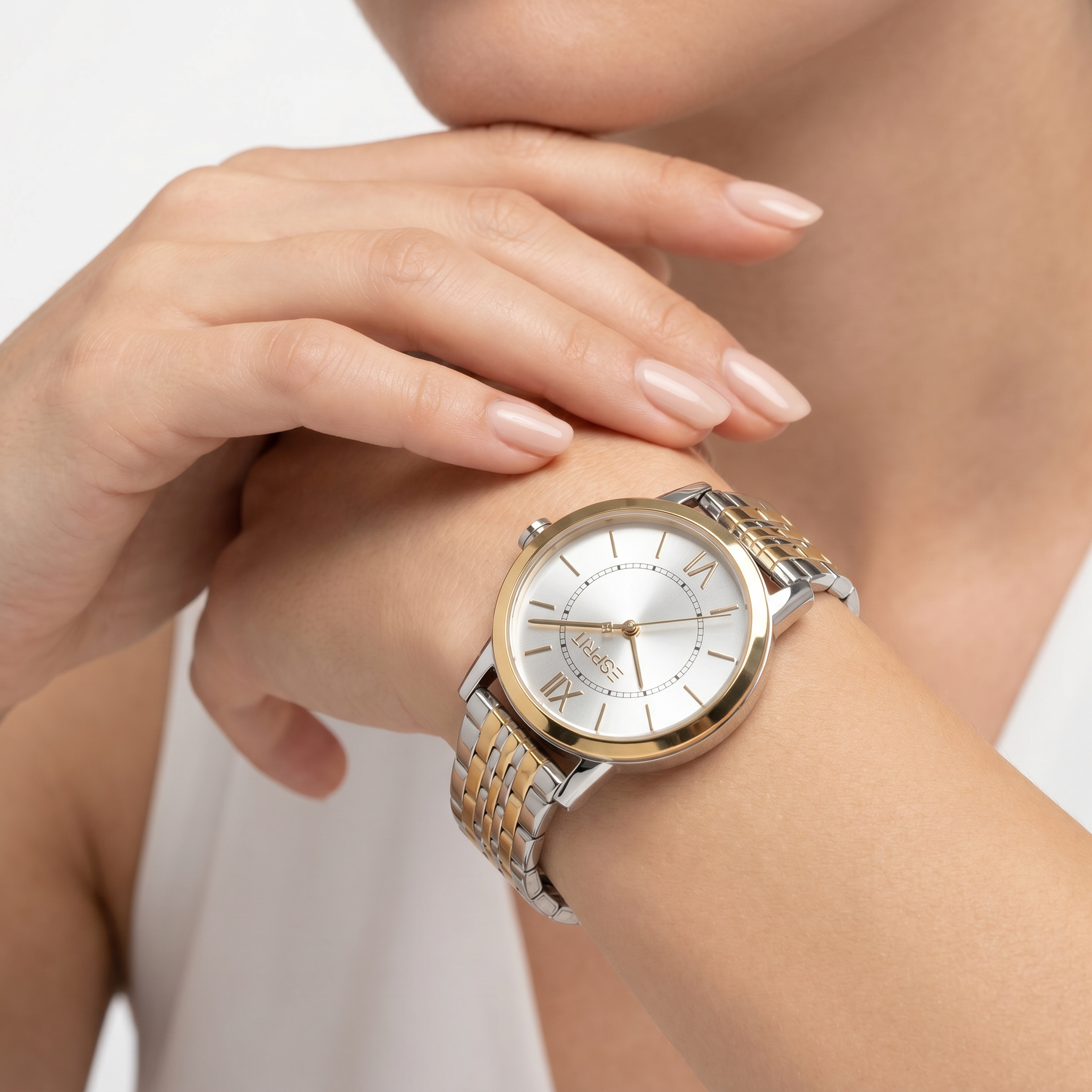 Women Diya Two Tone Watch