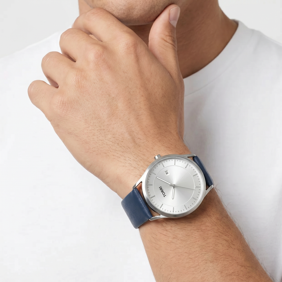 Men Blue Watch