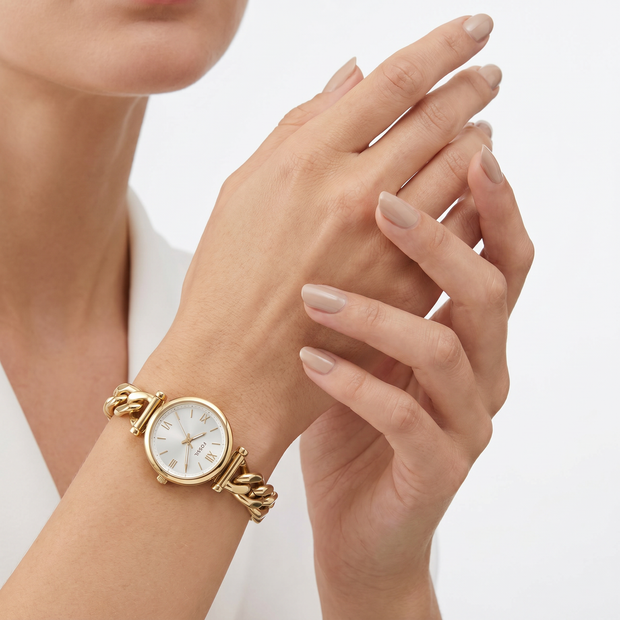 Women Carlie 28mm Silver Watch